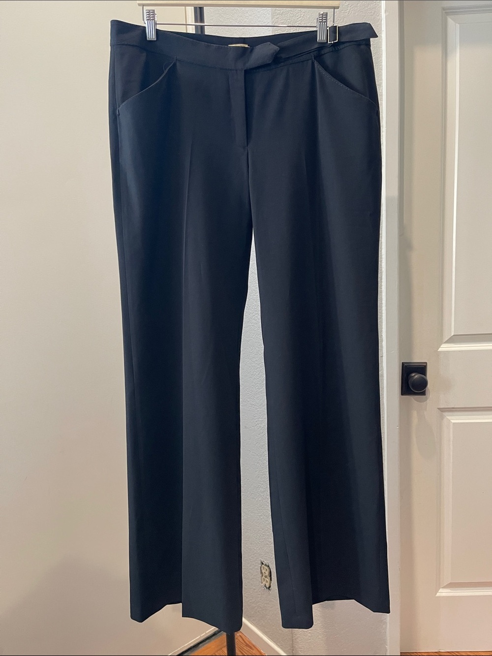 Classic Black Women’s Dress Pants - Tailored Straight Leg